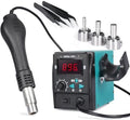 YIHUA 959D I Digital Hot Air Rework Station for SMD Reflow Soldering with 3 Hot Air Nozzles