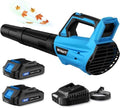 Leaf Blower Cordless, Leaf Blower with Battery and Charger, Lawn & Patio