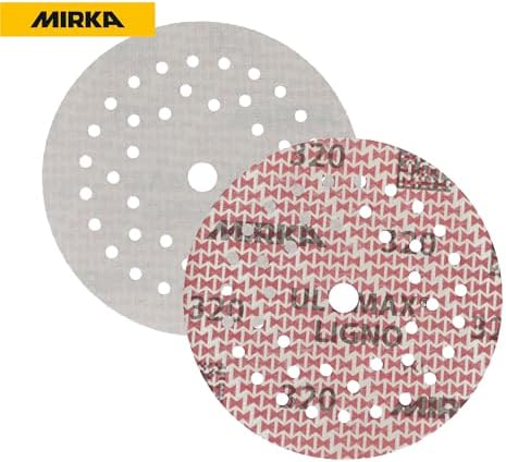 Mirka Sanding Discs Ultimax Ligno 5 Inch Hook Loop Multifit