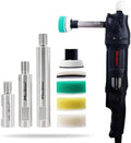 Maxshine Universal Stainless Steel Extension Shaft Set & 2" Polishing Kit – 2”, 3” & 5” Polisher Extenders for 5/8” Backing Plates – 8-Piece Rotary Polisher Accessory for Car Polishing & Detailing