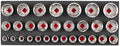 TEKTON 1/2 Inch Drive 12-Point Socket Set, 29-Piece | SHD92805 | Shallow, 10 - 38 mm, Foam Organizer