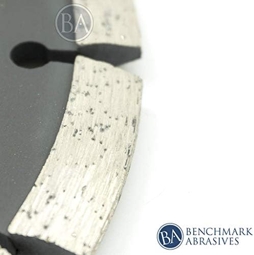 Benchmark Abrasives Diamond Blades 7 Inch Tuck Point Crack Chaser for Cutting Concrete, Bricks, Stone - Grout & Mortar Repair - Concrete Grinding Wheel Diamond Blade for Angle Grinder (7")