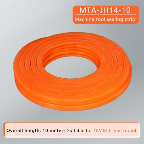 T-Slot Covers For Milling Machines T-slots Tool (10M) (Orange, 5/8" - 16MM)