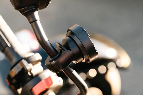 Beeline Moto II Mirror & Crossbar Mount, Metal Clamp for 10-16mm Bars