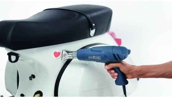Steinel - 110023455 HL 1620 S Multi-Purpose Heat Gun, 1300 W, Dual Temperature Heat Tool with Adjustable Airflow, for Shrink wrap and Shrink tubing, for All 1.34" Industry Standard nozzles
