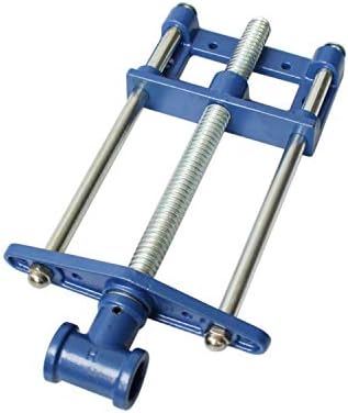 HFS(R) 10.5 Inch Heavy Duty Front Screw Woodworking Bench Vise for Workbench, Chrome Plating Leg Vise Hardware