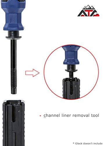 ATG Heavy Duty Universal Pistol Dovetailed Rear Sight Pusher Tool
