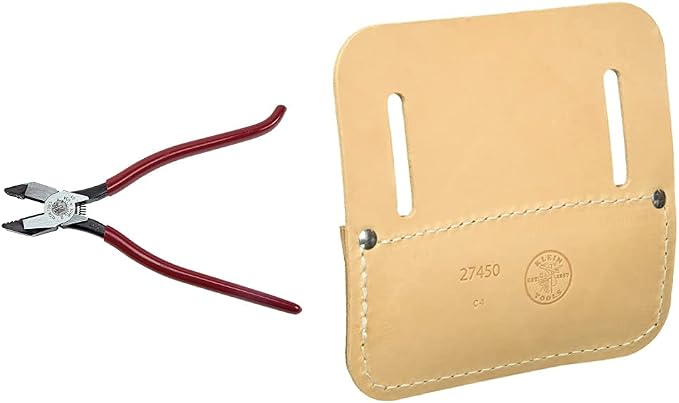 Klein Tools Linesman Pliers + Tie Wire Reel Pad