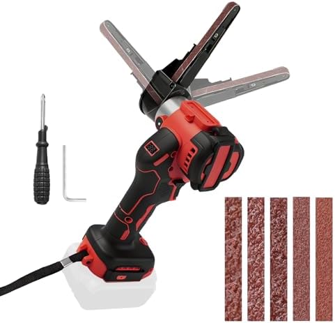 Brushless Cordless Belt Sander for Milw-aukee 18V Batteries(No Battery)