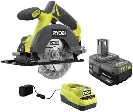 ONEAND 18V Cordless 5-1/2 in. Circular Saw KIT with 4.0 AH Battery and Charger