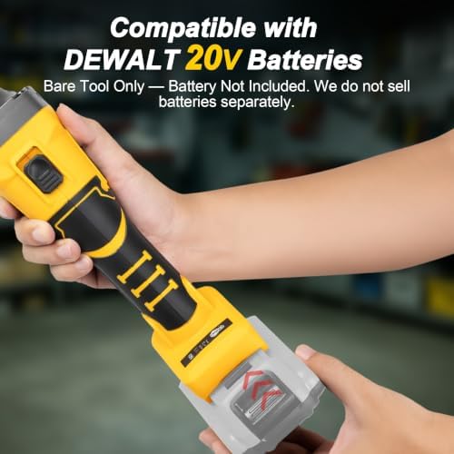 Brushless Cordless Die Grinder, 1/4" Collet, for DEWALT 20V MAX Battery