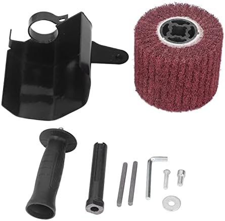 Vvikizy Grinding Wheel Angle Grinder burnishing Attachment Burnishing Polishing Machine Kit Angle Grinder Attachment Metal Polisher Machine for Wood Metal Grinding M10 Set per levigatura e lucidatura