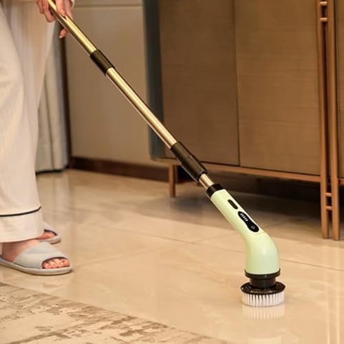 Electric Spin Scrubber with 9 Brush Heads, 25W