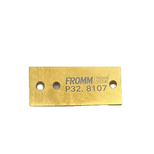 FROMM P328 P329 Welding Stop Gripper P32.8107 - Replacement Lower Welding Gripper & Anti-Slip Plate for P328S, P329S Battery Strapping Tools - Lower Sealing Jaw