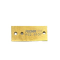 FROMM P328 P329 Welding Stop Gripper P32.8107 - Replacement Lower Welding Gripper & Anti-Slip Plate for P328S, P329S Battery Strapping Tools - Lower Sealing Jaw