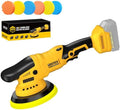 Cordless Buffer Polisher Compatible with Dewalt 20V Battery, 7500RPM | Dual Action | 6 Variable Speed | 6-Inch, 2026 New Upgraded Brushless High Power Orbital Car Polisher (Tool Only)