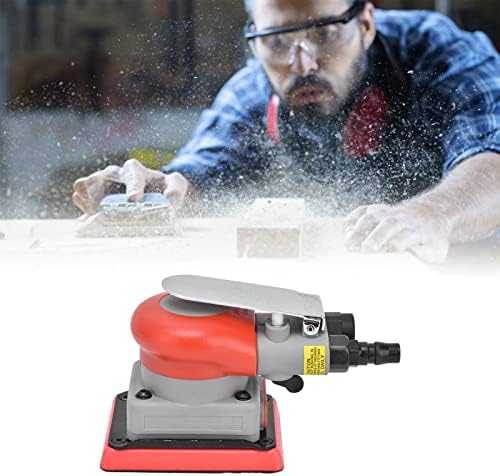 Random Palm Sander, 3 in 4 in, one eighth in Orbit, 10,000 OPM, Air Squares Sanding Machine, Electric Orbit Sander, Non Vacuum Orbital Sander for Wood Sanding, Car Waxing, etc
