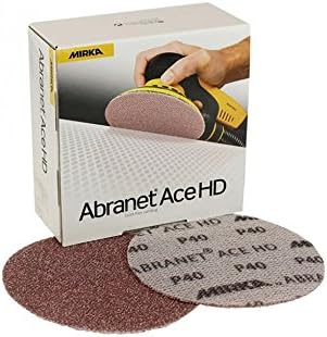 Mirka AH-241-040 Abranet Ace HD Net Grip Disc,grey