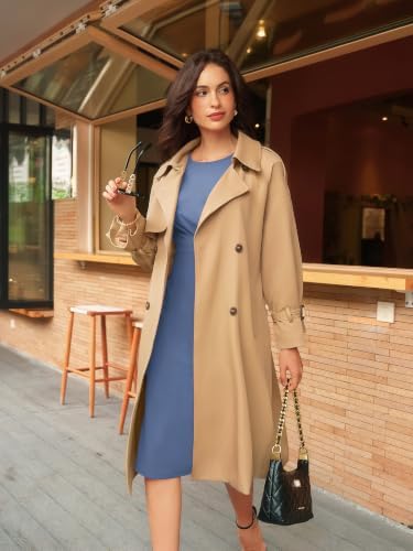 GRACE KARIN Women's Cap Sleeve Bodycon Work Business Office Midi Dress