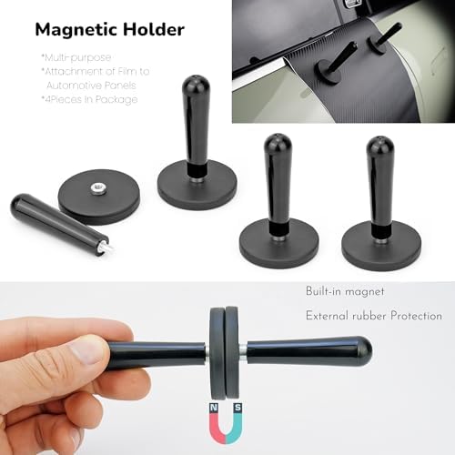 Vinyl Wrap Tool Kit with 2000W Heat Gun - Car Window Tint Kit - Includes Felt Squeegee, Magnets, Tool Pouch, Knife & Gloves for Auto Film, PPF, Decal