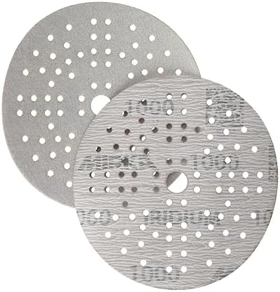 Mirka Sandpaper Discs Iridium 5 Inch 89 Holes Hook and Loop