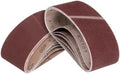 15 Pcs Sanding Belt, 4 x 21 Inch 80/120/150/240/400 Grit