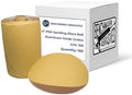 Benchmark Abrasives Professional PSA Gold 5 Inch Sanding Discs Aluminum Oxide Self Adhesive DA Sandpaper for Surface Blending Automotive Orbital Sanders 150 Grit (100 Pack)