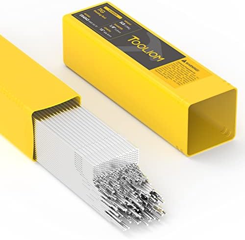 TOOLIOM ER4043 Aluminum TIG Welding Rod, 1/8 x 16", 5 lb