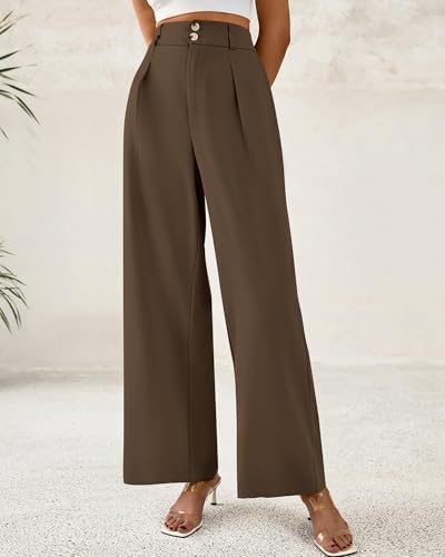 BTFBM Wide Leg Dress Pants Women Business Casual Outfits