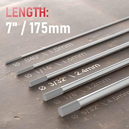 YESWELDER TIG Welding Tungsten Electrode 2% Ceriated
