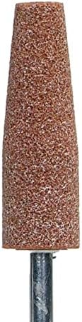 Norton 61463624375 3/4x2-1/2x1/4 in. Gemini 38A AO Vitrified Bond Mounted Points, Type A1, 60 Grit, 5 Pack