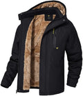 QPNGRP Mens Waterproof Ski Snowboard Jacket Winter Windproof Snow Coat