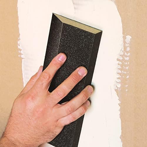 Ivy Classic 42030-12 Medium/Fine Angled Drywall XL Sanding Sponge, Flex-Abrasive, 12-Pack