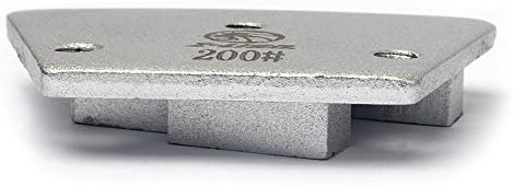 Trapezoid Floor Grinding Disc 3-Pcs Metal Bond Diamond Disc Grit 200 for concrete grinding