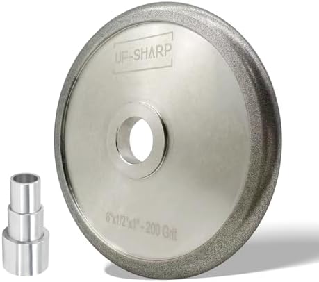 Diamond Serration Grinding Wheel, 1/2 inch, 200 Grit