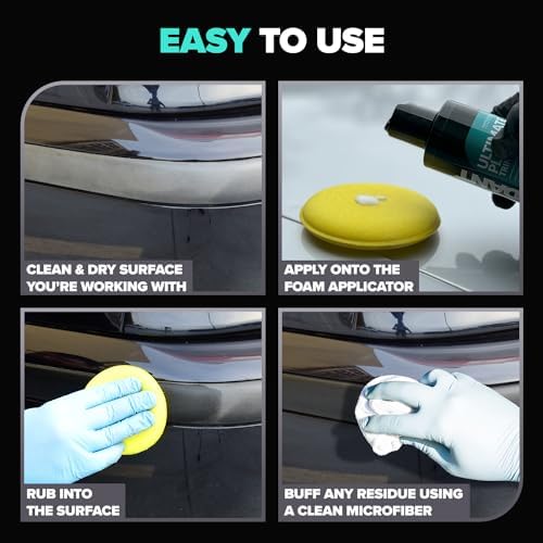 Carfidant Ultimate Clean & Protect Kit – 11-Piece Complete Car Detailing Bundle – Tire Shine, Ceramic Silk, Scratch & Swirl Remover, Plastic & Trim Restorer, Rim Reactor, Iron Remover
