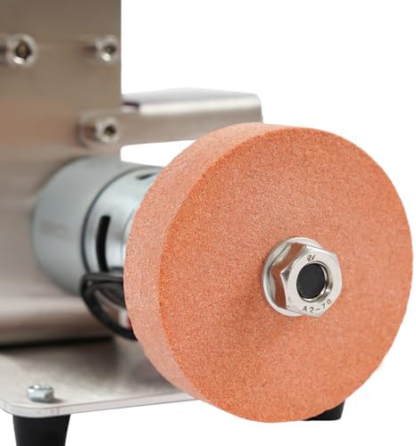 Mini Belt Sander Electric Bench Grinder Sanding Machine Table Top Grinder Polisher Electric Spindle Sander for Metal Working