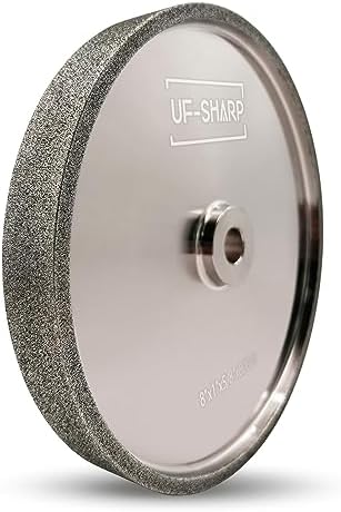 CBN Grinding Wheel 8 inch 80 Grit，1" Wide, 5/8" Arbor
