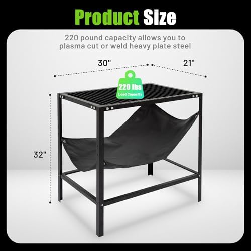 Plasma Cutting Table 32" H x 21" W x 30" L