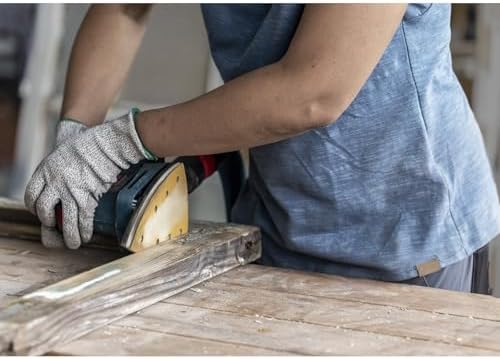 Bosch Professional 10x Expert C470 Sandpaper (for Hardwood, Paint on Wood, 93x230 mm, Grit 320, Accessories Orbital Sander)