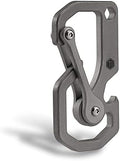 KeyUnity Titanium Carabiner Keychain Multitool Tool