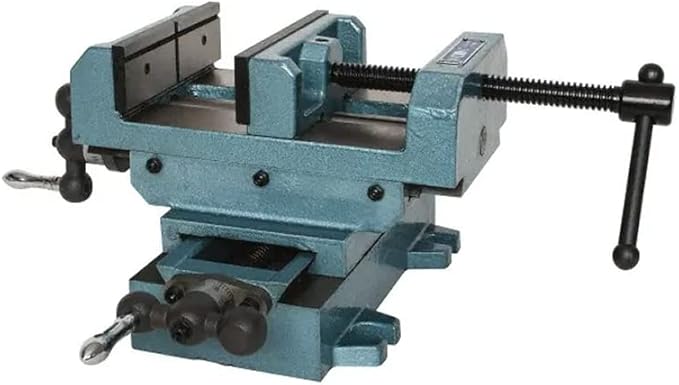 Wilton Cross-Slide Drill Press Vise, 6" Jaw Width & Max Opening, 2" Jaw Depth (Model CS6)