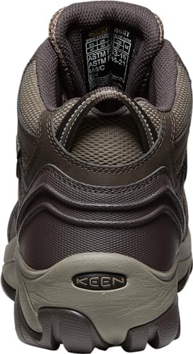 KEEN Utility Men's Lansing Mid Height Steel Toe Waterproof Work Boots