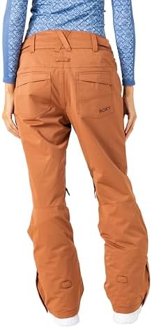 Roxy Women's Nadia Ski Pant – 10K Waterproof, Insulated, PFAS-Free, Adjustable Waist & Snow Gaiters