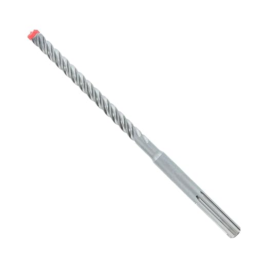 Diablo Rebar Demon SDS-Max 4-Cutter Full Carbide Head Hammer Drill Bit with Tri-Metal Fusion Welding - 5/8" Diameter, 13" Length, 8" Working Length - DMAMX1090