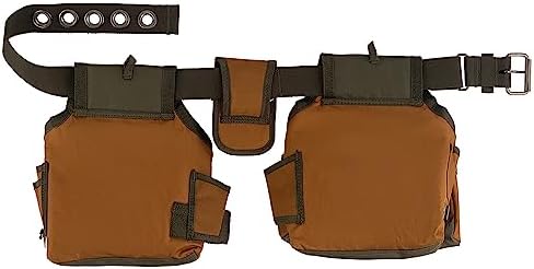 Bucket Boss 50200 Two Bag Tool Belt in Brown