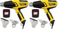 Wagner Spraytech 0503070 FURNO 700 Digital Heat Gun, 2 Nozzles & Temperature Setting Ranging 125áµ’F to 1300áµ’F, Electric Heat Gun for Paint Removal, Bending PVC, Crafts and More (Pack of 2)