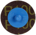 3M Roloc Disc, 361F, P100 YF-Weight, TR, 2 in, Die R200P