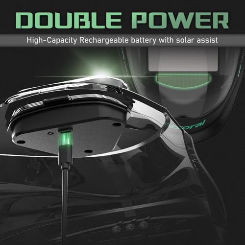 Panoramic Auto-Darkening Welding Helmet, LED Light, Shade 4/5-9/9-13