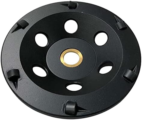 5" PCD Grinding Wheel for Epoxy, Glue, Mastic Removal, 6 PCD Segments
